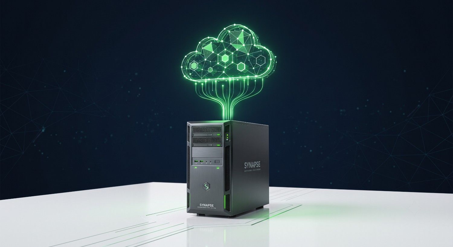 Client-Server & Cloud Architecture Concept