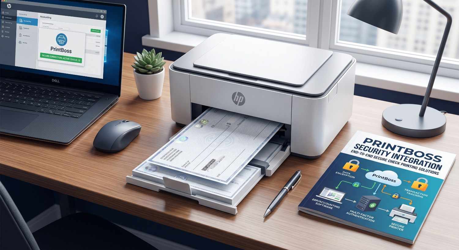 PrintBoss Check Integration Graphic